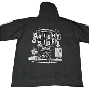 Lumineers Hoodie 3XL Black Brightside Motel World Tour 2025 Lyrics Merch Band